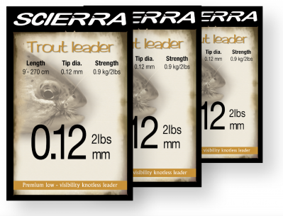 Подлесок SCIERRA Trout 9', 6lbs, 0.20mm (27797)
