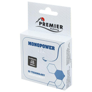 Леска Premier Monopower Ice Clear Nylon 30м (0.08mm)