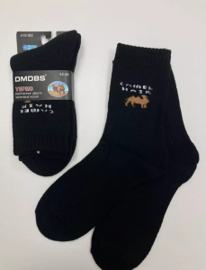 Термоноски DMDBS верблюжья шерсть р41-47 (Черный)
