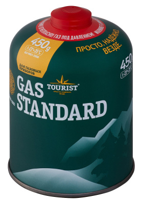 Баллон газовый Tourist Standard резьбовой для портативных приборов