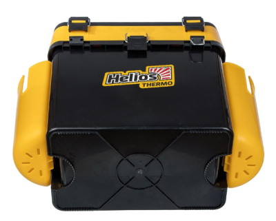 Ящик зимний Helios FishBox Thermo с термоконтейнером 8,5л черно-желтый 19л