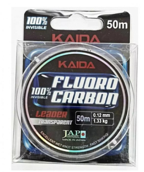 Флюорокарбон Kaida Leader Transparent 50м (0,12мм)