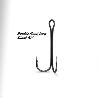 Двойник Gurza Double Hook Long Shank BN, №4 (5шт)
