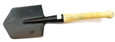 Лопата Сапер с деревянным черенком