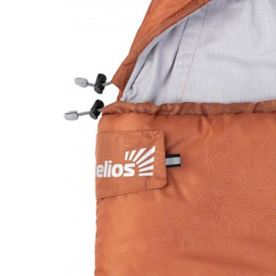 Спальный мешок Helios Toro Wide 400R 220*90см оранжевый