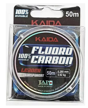 Флюорокарбон Kaida Leader Transparent 50м (0,280мм)