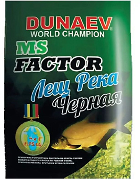 Прикормка Dunaev MS-Factor 1кг (Лещ Река Черная)